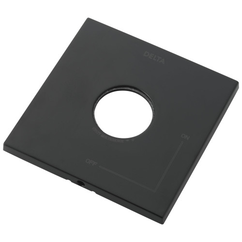RP75438BL Ara 17 Series Escutcheon and Gasket, Matte Black