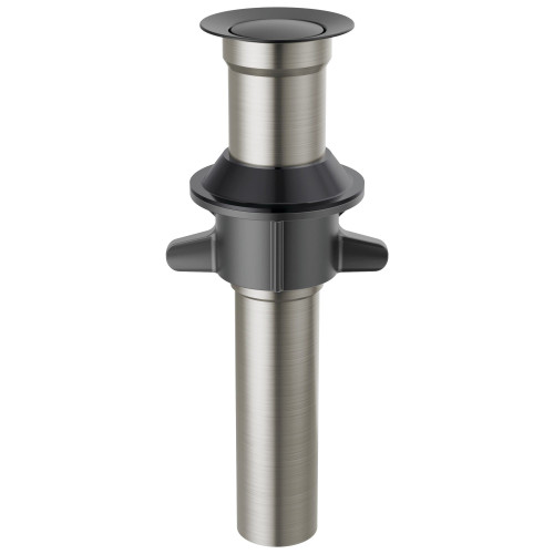 RP101632BL Other Metal Push Pop without Overflow, Matte Black