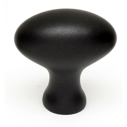 Alno Contemporary A827-14-MB Knob Modern 1-1/4-in in Matte Black