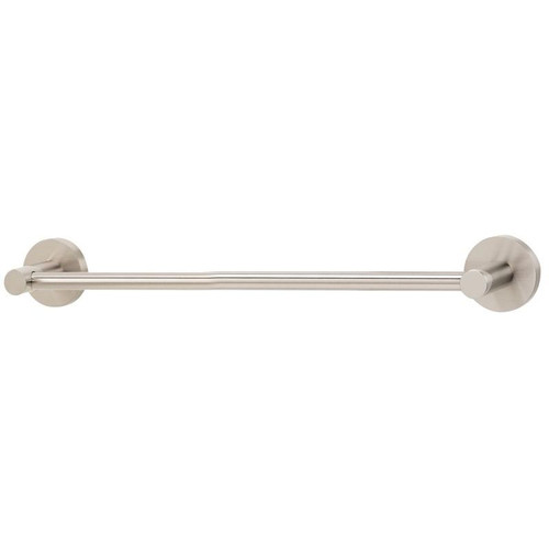 Alno Contemporary I A8320-18-SN Modern Towel Bar in Satin Nickel