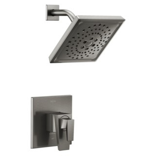T17243-KS-PR Trillian 17 Series H2Okinetic Shower Only Trim, Lumicoat Black Stainless