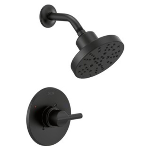 Delta 142749-BL Nicoli Monitor 14 Series H2Okinetic Shower, Matte Black