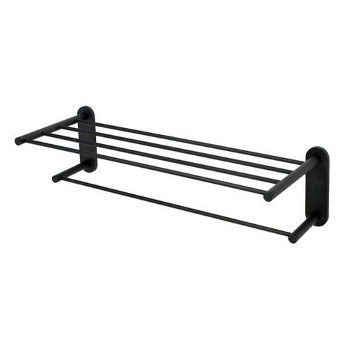 Alno Contemporary I A8326-24-BRZ Modern Towel Rack in Bronze