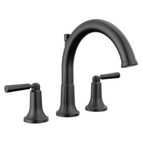 T2735-BL SAYLOR Delta SAYLOR Roman Tub Trim, Matte Black