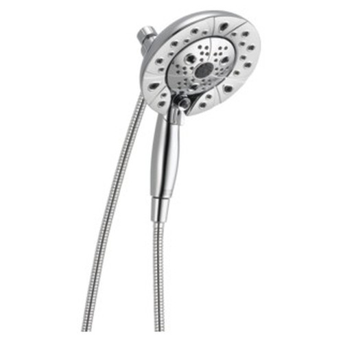 58480-25-PK Universal Showering Components H2Okinetic In2ition 5-Setting Two-in-One Shower, Chrome