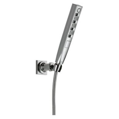 Delta 55140-PR Universal Showering Components H2OKinetic Hand Shower 1.75 GPM Wall-Mount 4S, Lumicoat Chrome