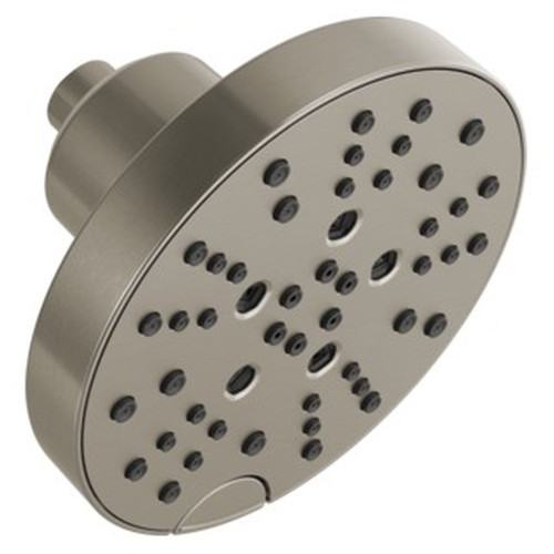 52668-SS-PR Universal Showering Components 5-Setting H2OKinetic Round Cont Raincan, Lumicoat Stainless