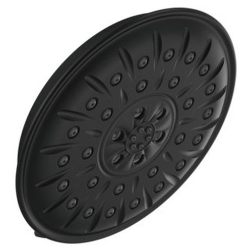 Delta 52487-BL Universal Showering Components UltraSoak 4-Setting Shower Head, Matte Black