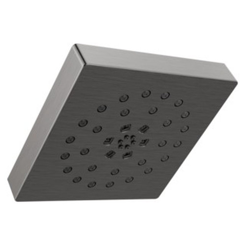 52484-KS-PR Universal Showering Components H2Okinetic 4-Setting Shower Head with UltraSoak, Lumicoat Black Stainless