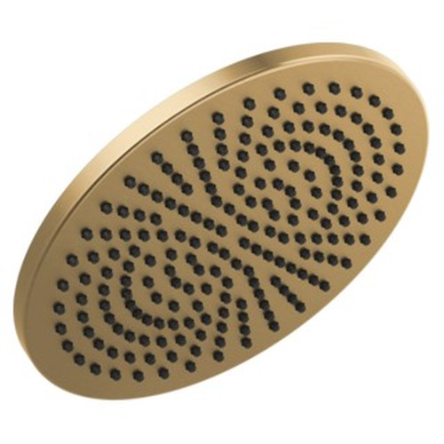 52158-CZ25 Universal Showering Components Single-Setting Metal Raincan Shower Head, Champagne Bronze
