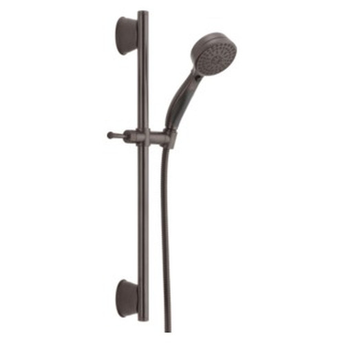 Delta 51549-RB Universal Showering Components ActivTouch 9-Setting Slide Bar Hand Shower, Venetian Bronze