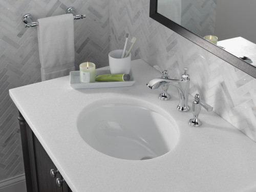 3556-MPU-DST Dorval Two Handle Widespread Bathroom Faucet, Chrome