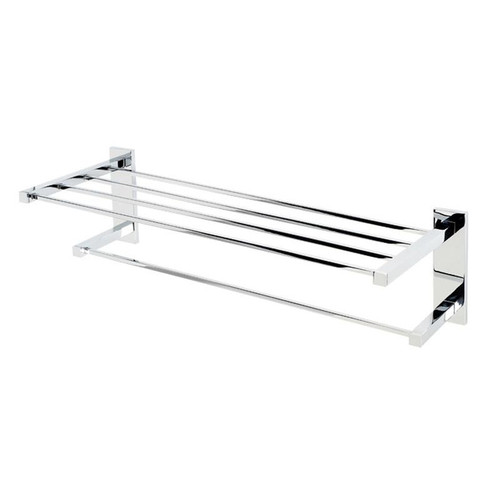 Alno Contemporary II A8426-24-PC Modern Towel Rack in Polished Chrome