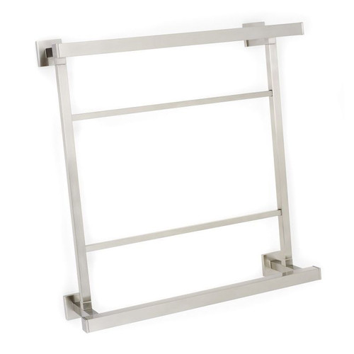 Alno Contemporary II A8428-18-SN Modern Towel Rack in Satin Nickel
