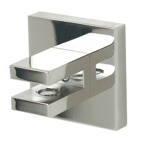 Modern Shelf Brackets 2-in in Polished Chrome