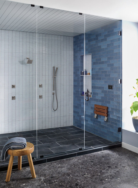 RP63355SS Vero Roman Tub Lever Handle Assembly Hot, Stainless