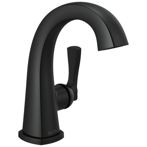 577-BLMPU-DST Stryke 6.44-in x 6.00-in x 7.38-in Single Handle Bathroom Faucet, Matte Black
