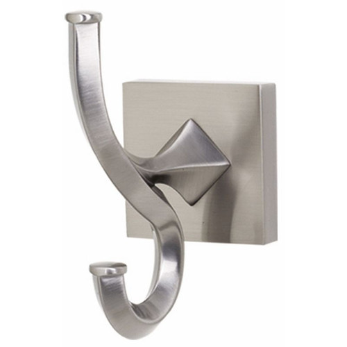 Alno Contemporary II A8499-SN Modern Robe Hook in Satin Nickel