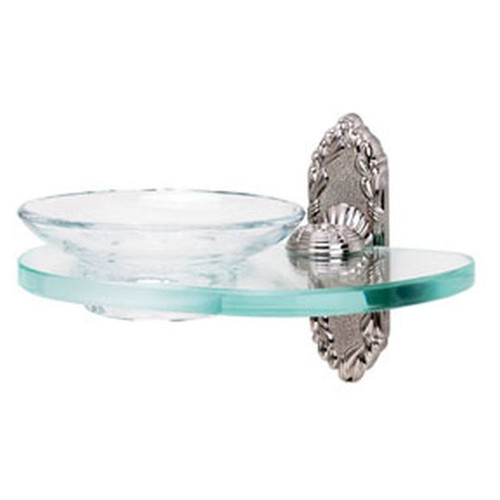 Soap Dish Traditional 6-3/4-in in Satin Nickel