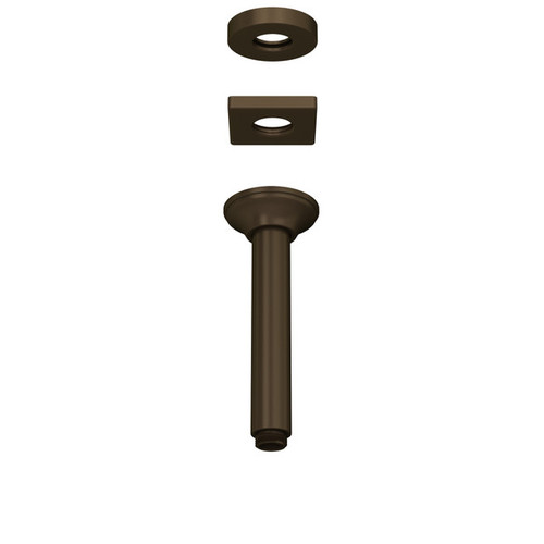Rohl 1505/6TCB 7-in Ceiling Mount Shower Arm, Tuscan Brass