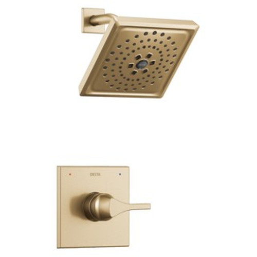 T14274-CZ Zura Monitor 14 Series H2Okinetic Shower Trim, Champagne Bronze