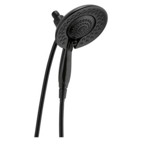Delta 58569-BL-PK Universal Showering Components In2ition 5-Setting Two-in-One Shower, Matte Black