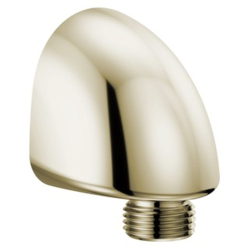 50560-PN-PR Universal Showering Components Wall Elbow For Hand Shower, Lumicoat Polished Nickel
