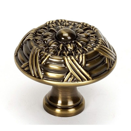 Knob Traditional 1-1/2-in in Antique English