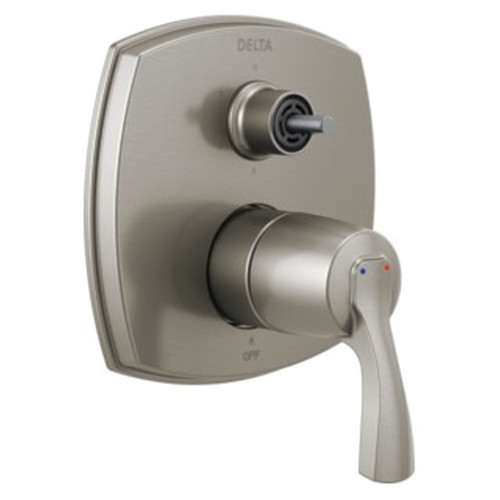 T24976-SSLHP Stryke 14 Series Integrated Diverter Trim with Six Function Diverter Less Diverter Handle, Stainless