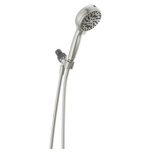 75740SN Universal Showering Components 6-Setting Hand Shower with Cleaning Spray, Spotshield Brushed Nickel