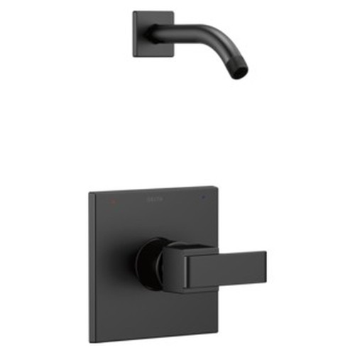 T14267-BLLHD Ara Monitor 14 Series Shower Trim Less Head, Matte Black