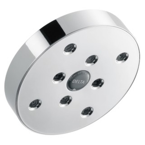 RP70175PR Universal Showering Components H2Okinetic Single-Setting Raincan Shower Head, Lumicoat Chrome