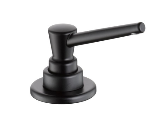 DISPENSER RP1001BL BLK SOAP/