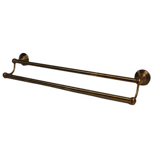 Alno Embassy A9025-24-AE Double Towel Bar Traditional in Antique English