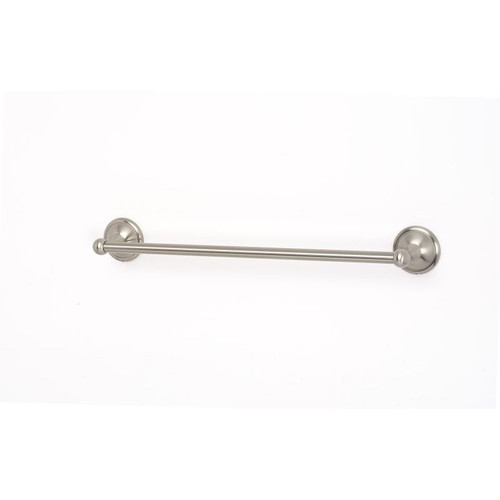 Alno Yale A9220-18-SN Towel Bar Traditional in Satin Nickel