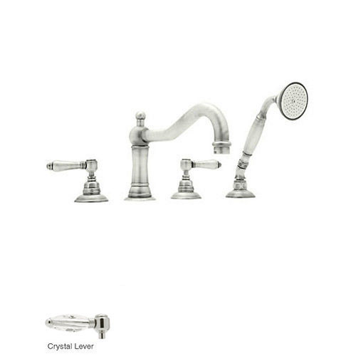 Roman Tub Filler Faucet in Polished Nickel