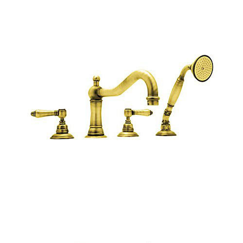 Rohl A1404LMIB Roman Tub Faucet in Inca Brass