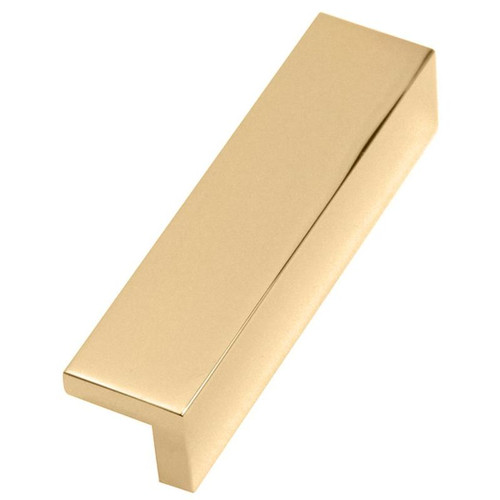 Alno A960-4-PB Tab Pull Modern in Polished Brass