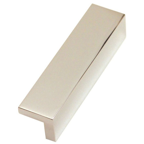Alno A960-4-PN Tab Pull Modern Polished Nickel in Polished Nickel