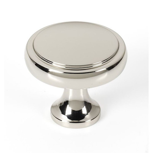Knob Transitional 1-1/4-in in Polished Nickel
