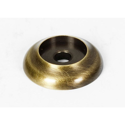 Backplate Transitional 7/8-in in Antique English