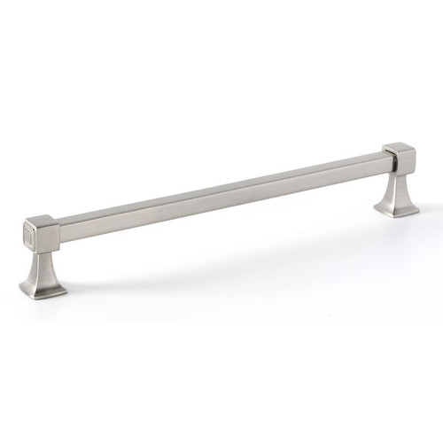 Alno Cube A985-8-SN Modern Pull in Satin Nickel