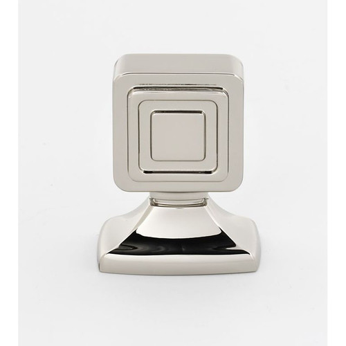 Knob Modern 1-in in Polished Nickel