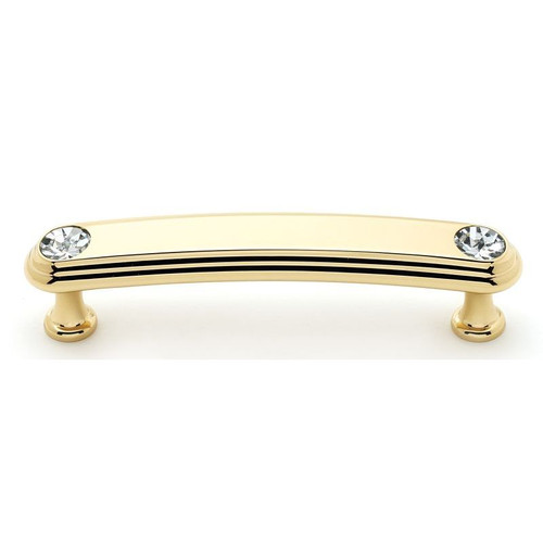 Alno Crystal C211-35-GLD Pull Traditional in Gold