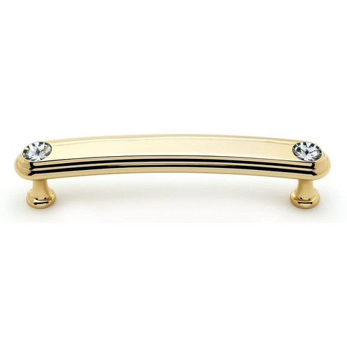 Alno Crystal C211-4-GLD Pull Traditional in Gold