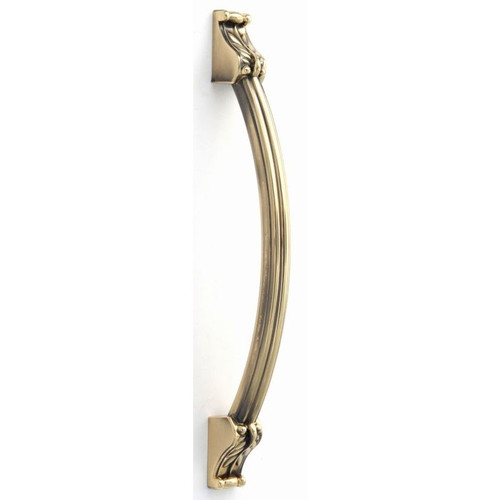 Alno Fiore D1476-8-PA Appliance Pull Traditional in Polished Antique