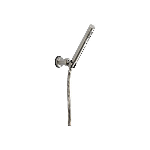 Premium Single-Setting Adjustable Wall Mount Hand Shower in Brilliance Stainless