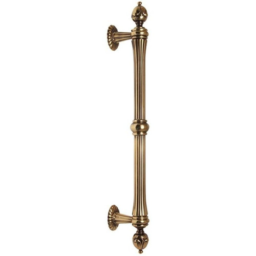 Alno Ornate D6929-8-PA Appliance Pull Traditional in Polished Antique