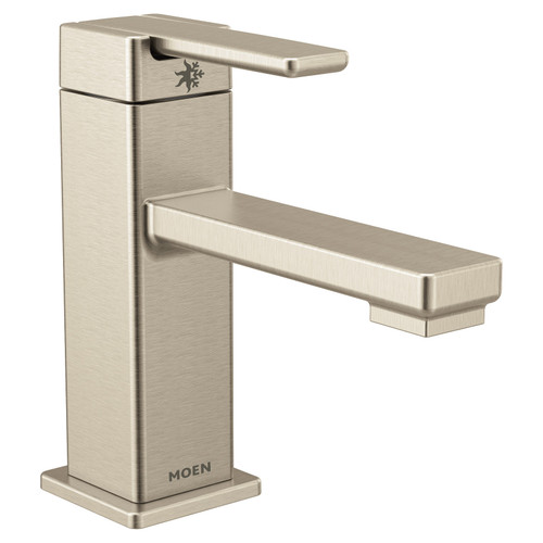Single Handle Bathroom Sink Faucet in Brushed Nickel