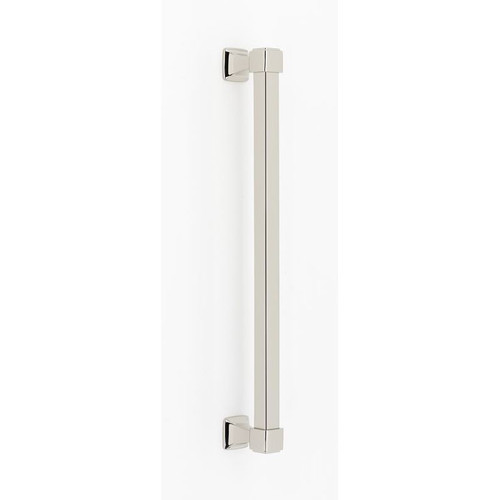 Alno D985-12-PN Cube Appliance Pull Modern in Polished Nickel